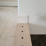 Baseboard, per linear foot