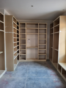 Custom Shelving Installation
